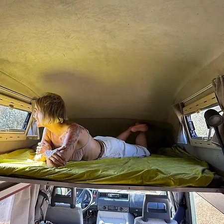 Rent A Blue Classics's Campervan Mb100 - Algarve - Portugal Роскошный шатер