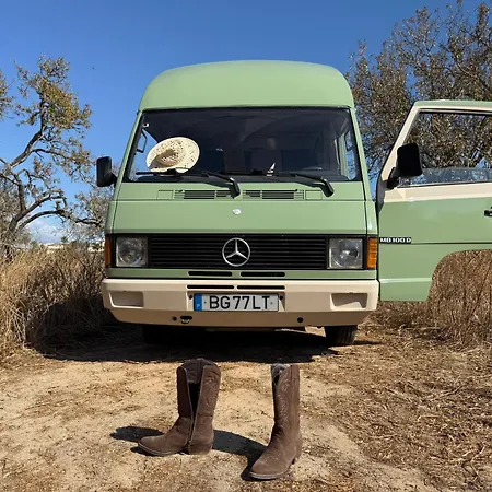 Роскошный шатер Rent A Blue Classics's Campervan Mb100 - Algarve - Portugal *